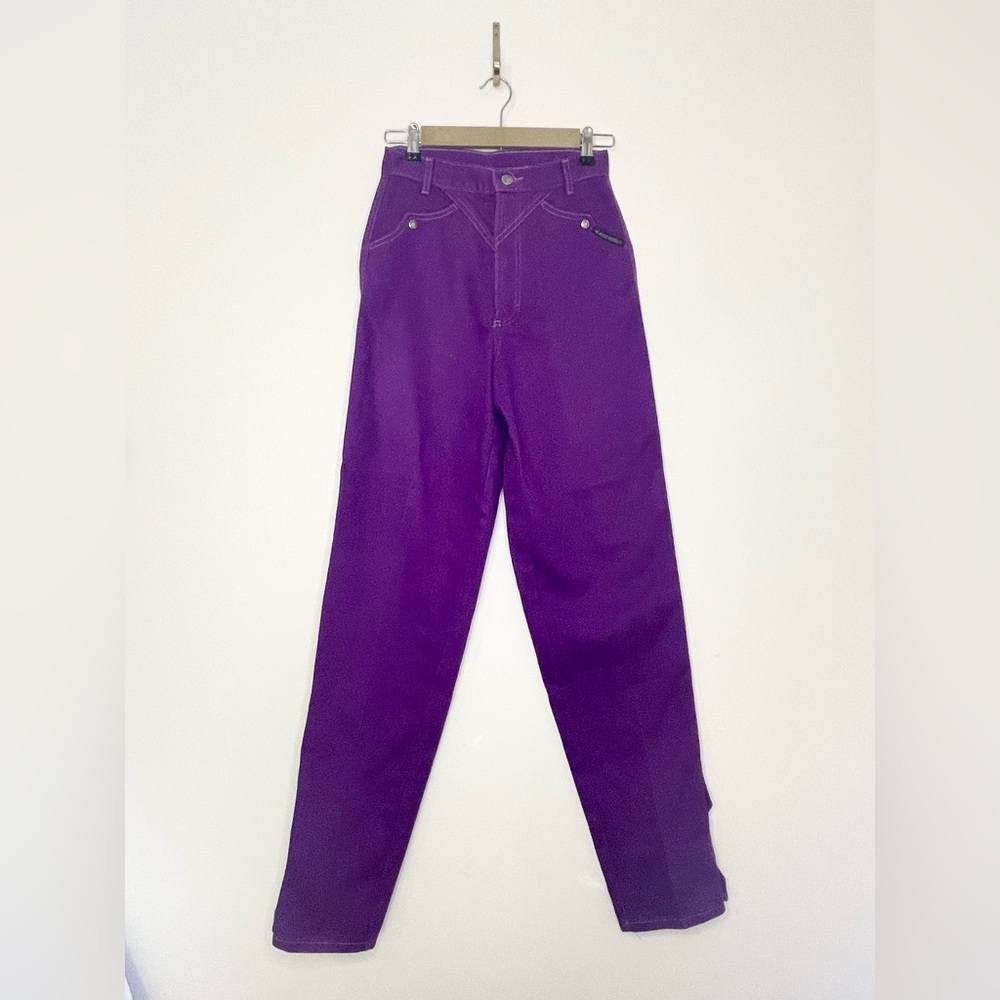ROCKY MOUNTAIN Purple Vintage Jeans 80s 90s Style RARE | Size‎ 29 / 9